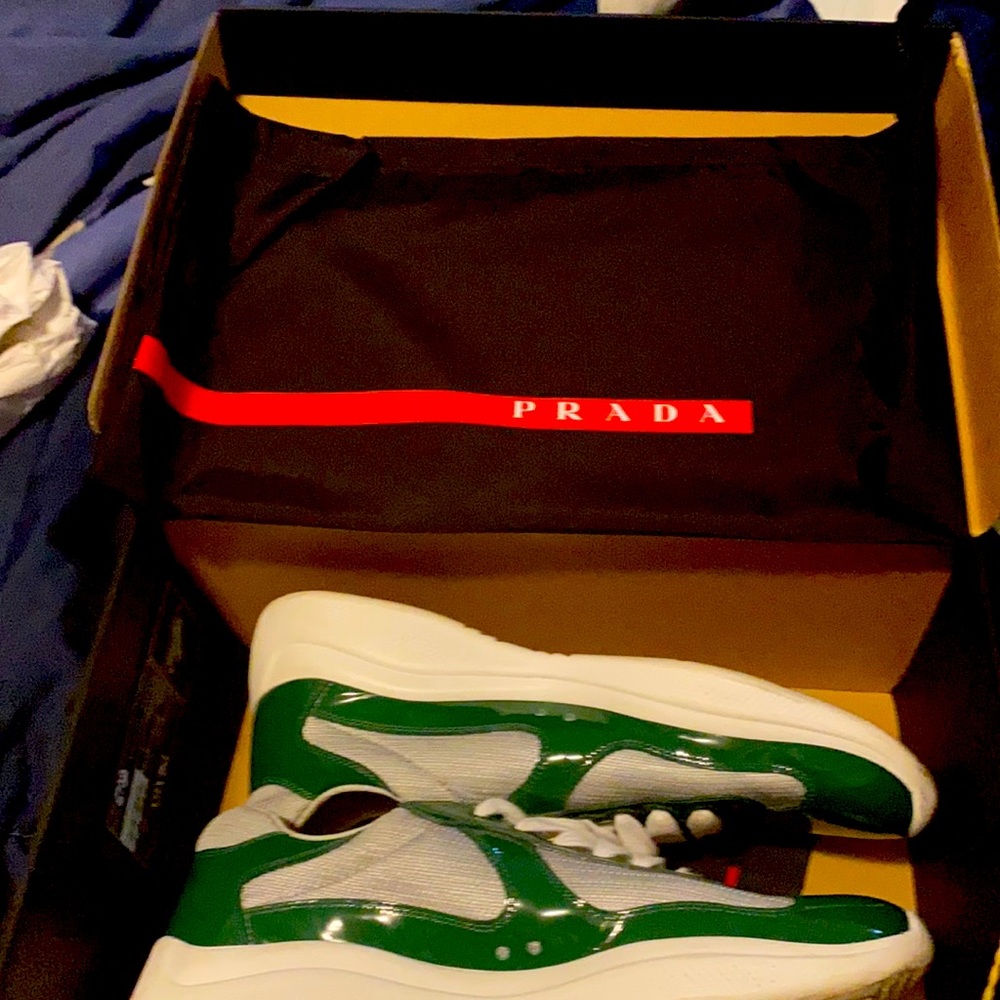 Prada sneakers AMERICAN CUP worn 3 times good condition